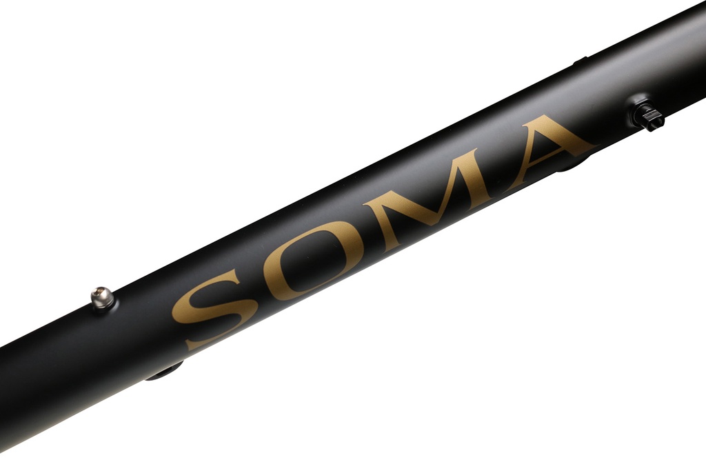 Soma Frameset Smoothie HP Matte Black | Soma Fab Shop Soma Frameset Smoothie HP Matte Black | Soma Fab Shop